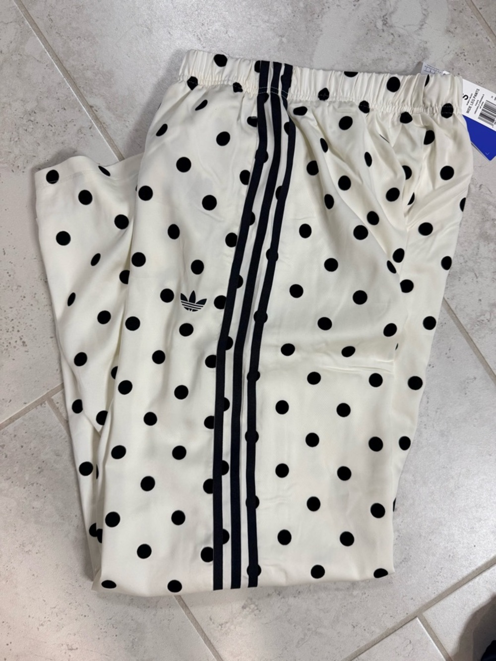 Firebird Polka Dot Wide Leg Track Pants
adidas Originals - Off White